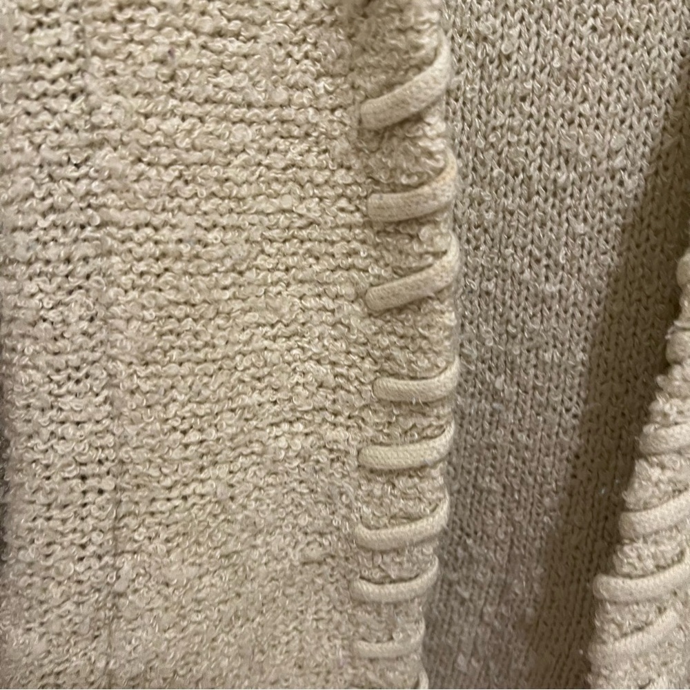 Western Connection Cream Women's Sweater Cardigan Rodeo - Picture 2 of 5